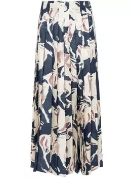 Altuzarra юбка-плиссе Туллиус, черный