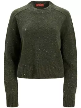 Altuzarra вязаный джемпер Leona, зеленый