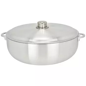 Алюминиевая кастрюля для бульона Caldero Chef PRO 13,3 литра, стальной