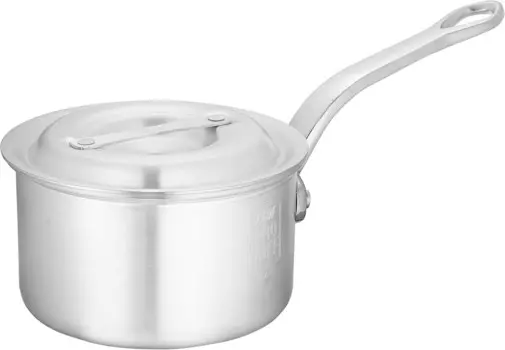 Алюминиевая кастрюля Pro Chef с одной ручкой и градуировкой диаметром 5,9 дюйма (15 см) EBM