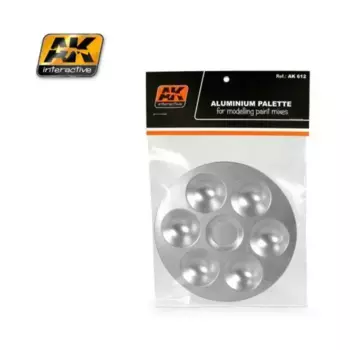 Алюминиевая палитра (6 лунок), Auxiliaries & Effects (AK-Interactive)