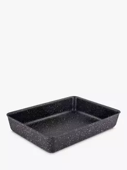 Алюминиевая прямоугольная форма с антипригарным покрытием Neverstick Eaziglide, 35 см