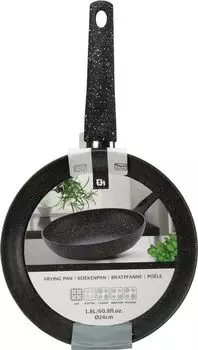 Алюминиевая сковорода «Excellent Houseware» 24 см Unbekkant, черный