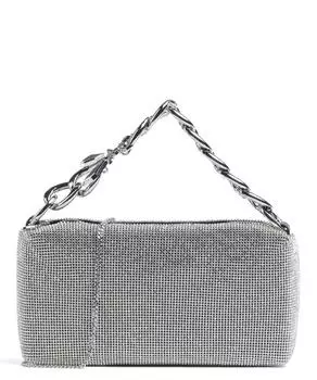 Алюминиевая сумка через плечо Patrizia Pepe, серебряный