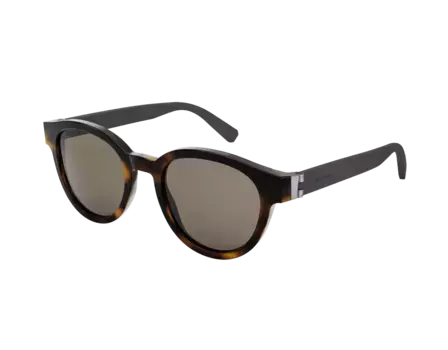 Алюминиевые солнцезащитные очки Bvlgari, коричневый