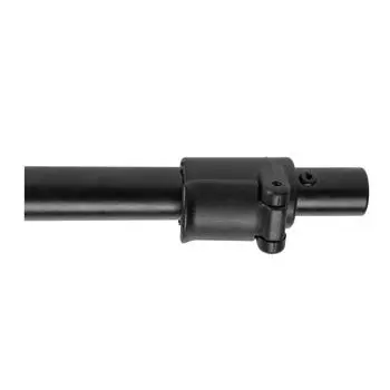 Алюминиевый шип заточенный с резьбой черный Держатель удочки для пресноводной удочки WATERQUEEN