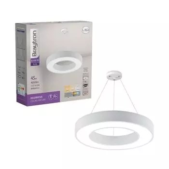 Алюминиевый светодиодный потолочный светильник Braytron BLADE PD 45 Вт 4050 лм 60 подвесной светильник длина 120 см квадратный белый