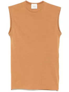 Alysi креповый топ без рукавов, коричневый