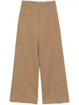 Alysi прямые брюки, коричневый