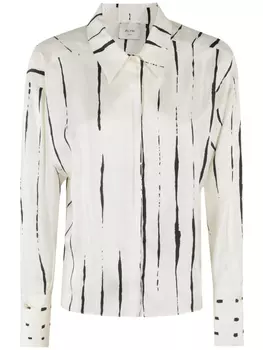 Alysi рубашка в полоску, белый