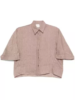 Alysi рубашка в полоску, нейтральный цвет