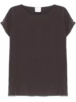 Alysi шелковая блузка, серый