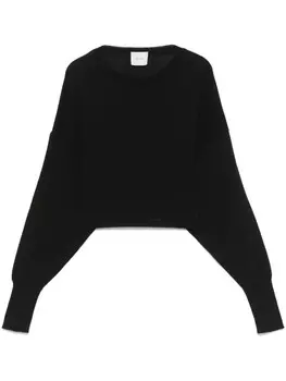 Alysi укороченный свитер, черный