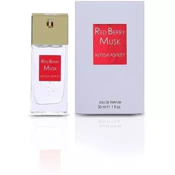 Alyssa Ashley Red Berry-Musk Eau De Parfum Natural Spray 30ml Unisex