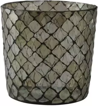 AM Design фонарь "Новогоднее украшение" (1 шт.), с мозаикой 18,00 см, цвет klar