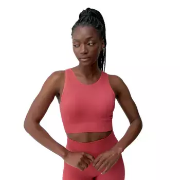 Амаль Борн Живая Йога Женский Топ Born Living Yoga, вишнево-красный