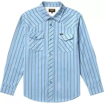 Амарилло рубашка с длинным рукавом Seager Co., синий