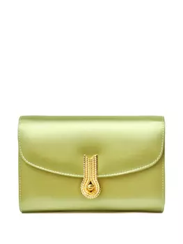 Amato daniele атласный клатч, зеленый