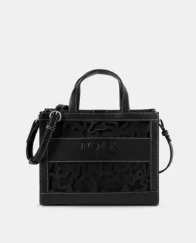 Amaya Kaos Shock черная сумка на плечо для покупок Tous, чёрный