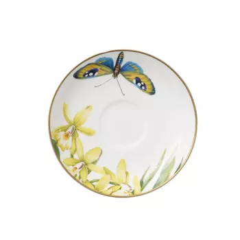 Amazonia Anmut блюдце для мокко/эспрессо 12 см Villeroy & Boch, разноцветный/золотой