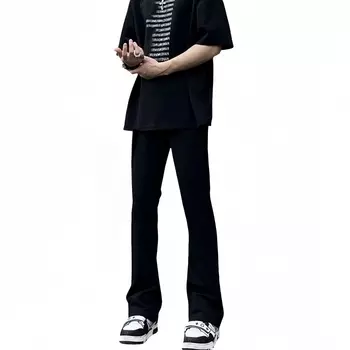 AMBER LIGHT Джинсы унисекс черные дымчато-серые