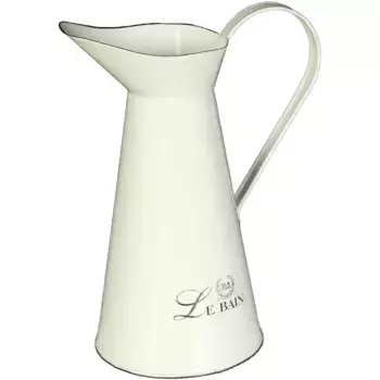 Ambiente Haus Кувшин «Кувшин из эмали античного кремового цвета (В) 26 см», (1 шт.), цвет creme
