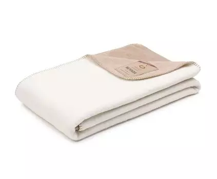 Ambiente Trendlife Хлопково-акриловое одеяло Nevada двустороннее + декоративная строчка 150x200см кремовый Gzze