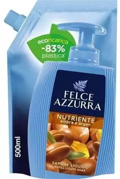 Амбра и Аргана, жидкое мыло, 500 мл Felce Azzurra, inna
