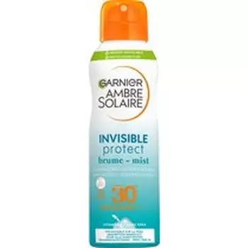Ambre Solaire Invisible Protect Mist Spf 30 - солнцезащитный спрей с витамином Е и алоэ вера - 200 мл Garnier