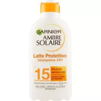 Ambre Solaire Ультра-увлажняющий защитный лосьон для тела SPF15 200 мл Garnier