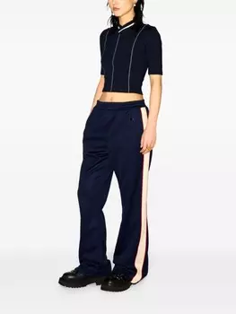 AMBUSH брюки для бега со вставками, синий