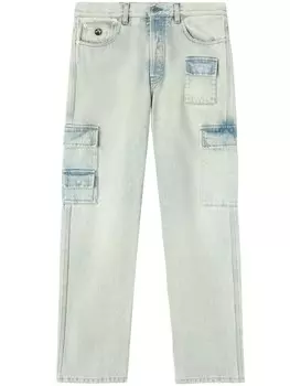 AMBUSH джинсы карго, синий