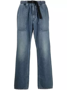 AMBUSH джинсы с эластичным поясом, синий