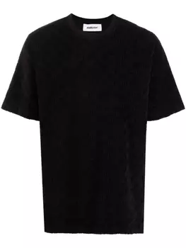 AMBUSH футболка с монограммой, черный