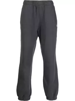 AMBUSH logo-print straight-leg track pants, серый