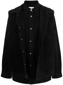 AMBUSH многослойная джинсовая куртка, черный