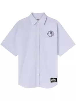 AMBUSH полосатая рубашка с короткими рукавами, синий