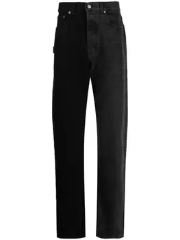AMBUSH прямые джинсы, черный