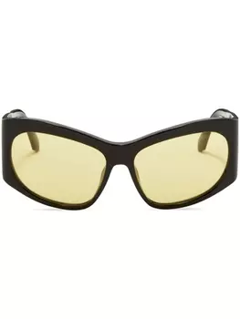 AMBUSH солнцезащитные очки Daniel с затемненными линзами, черный