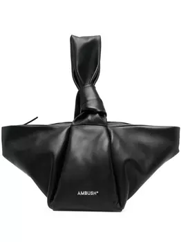 AMBUSH сумка-тоут Loop с клапаном, черный