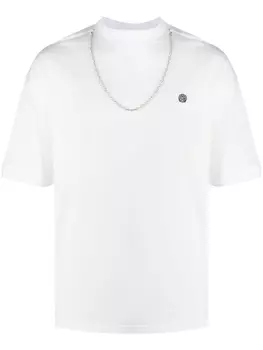 AMBUSH топ с цепочкой, белый