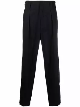 AMBUSH зауженные брюки со складками, черный