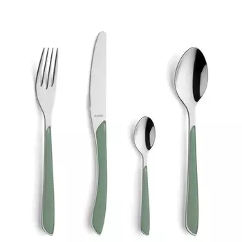 Амефа 24 шт. Набор столовых приборов Eclat светло-зеленый Amefa
