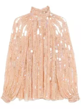 Amen блузка с пайетками, розовый