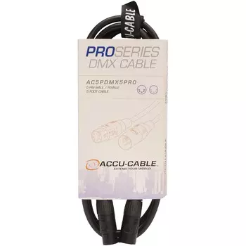 American DJ AC5PDMX5PRO 5-контактный кабель освещения Pro DMX длиной 5 футов
