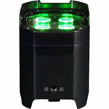 American DJ Element Hex IP Outdoor с батарейным питанием RGBAW + UV LED Par с беспроводным DMX (черный) Element Hex IP Outdoor Battery-Powered RGBAW+UV LED Par with Wireless DMX (Black)