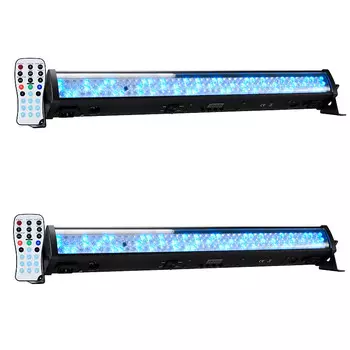 American DJ Mega Go Bar 50 RGBA Wash Effect Light 2 Pack с пультом дистанционного управления American DJ Mega Go Bar 50 RGBA Wash Effect Light 2 Pack w Remote