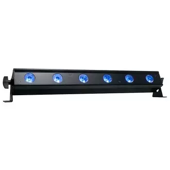 American DJ UB 6H 6X6W-Watt HEX RGBWA+UV LED Bar линейный светильник Свет ADJ