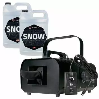 American DJ VF Flurry Snow Machine Flake Effect Remote + 2 галлона жидкости/сока American DJ VF Flurry Snow Machine Flake Effect Remote + 2 Gallons Fluid/Juice