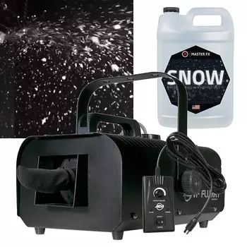 American DJ VF Flurry Snow Machine Flake Effect Remote + галлон жидкости/сока American DJ VF Flurry Snow Machine Flake Effect Remote + Gallon Fluid/Juice